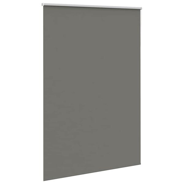 vidaXL Rullo žalūzija Blackout pelēks 155x230cm Auduma platums 151,6cm