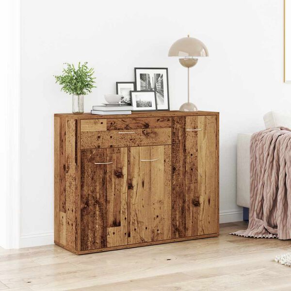 vidaXL bufete Old Wood 88x30x70 cm Engineered Wood