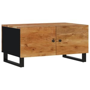 vidaXL kafijas galdiņ&scaron;, 80x50x40 cm, akācijas koks, inženierijas koks