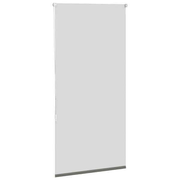 vidaXL rullo žalūzija pelēks 70x130cm auduma platums 65,7cm poliesters