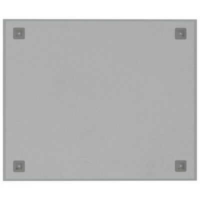 vidaXL magnētiskā tāfele, stiprināma pie sienas, balta, 60x50 cm