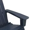 vidaXL Adirondack šūpuļkrēsls Tumši zils 73.5 x 92 x 90cm HDPE