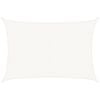 vidaXL saulessargs, 160 g/m&sup2;, balts, 3x4,5 m, HDPE
