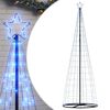 vidaXL LED Ziemassvētku eglīte 550 LED Zila 300 cm