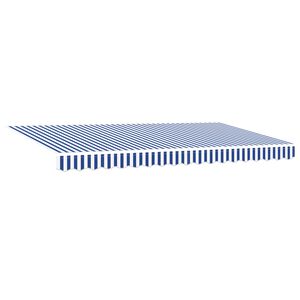 vidaXL Nolokāms markīze Zila 350 x 200 cm audums