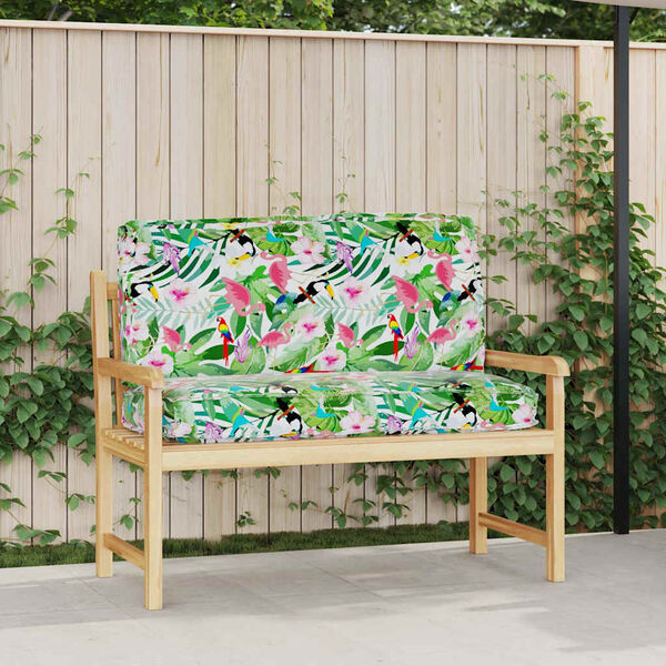 vidaXL Spilvens Daudzkrāsains 120 x 50 x 12 cm Oksforda audums