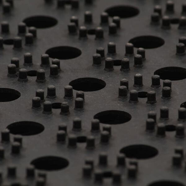 vidaXL durvju paklājs, 100x150 cm, 22 mm, gumija