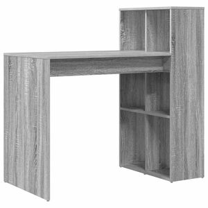 vidaXL Galds Pelēks Sonoma Inženierijas koks 108 x 55 x 103.5 cm