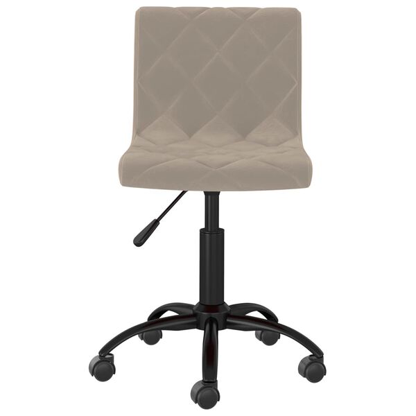 vidaXL grozāmi virtuves krēsli, 2 gab., gai&scaron;i pelēks samts