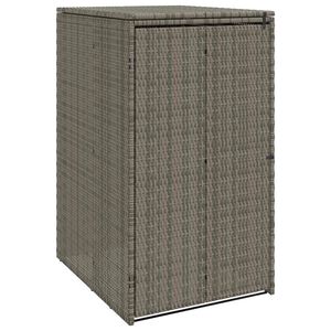 vidaXL Atkritumu kaste Pelēka 65 x 80 x 115 cm Polietilēns
