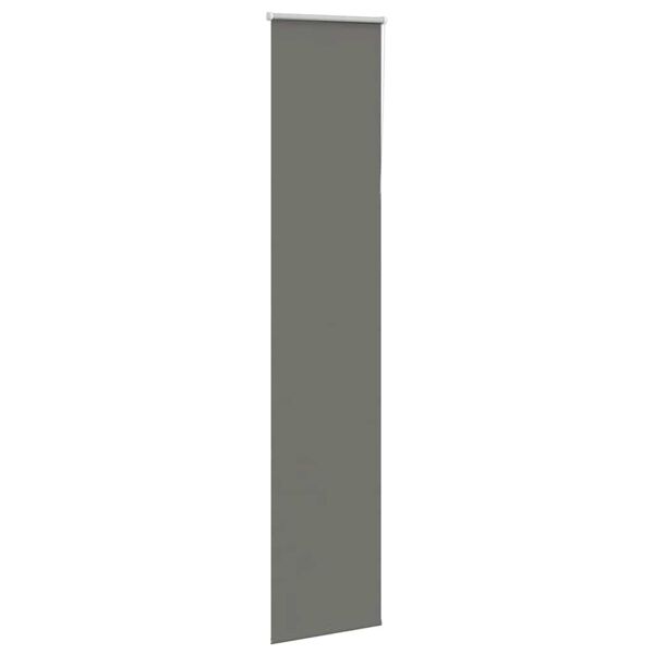 vidaXL Rullo žalūzija Blackout pelēks 45x230 cm Auduma platums 40,7 cm