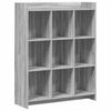 vidaXL Grāmatu skapis Pelēks Sonoma 87,5 x 30 x 111 cm