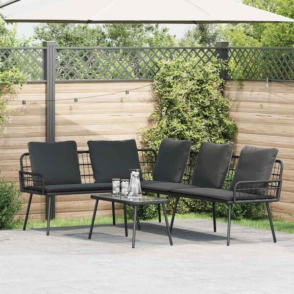 vidaXL Dīvāns ar spilvenu Pelēka 61.5 x 123 x 82cm Metāla