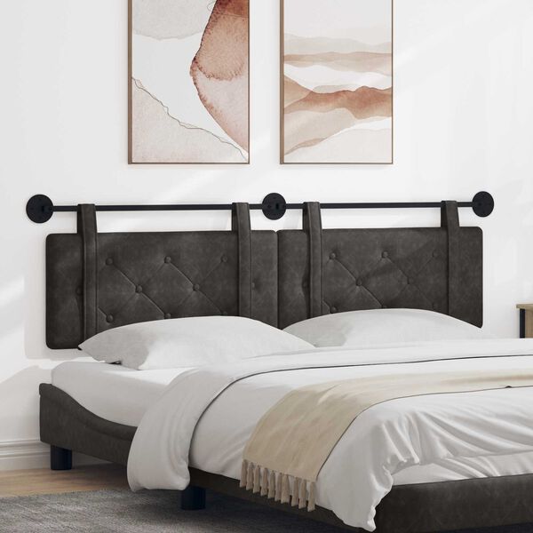 vidaXL Karājo&scaron;s galvgalis Melns 190 x 55 x 5 cm Antīks PU