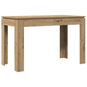 vidaXL virtuves galds, amatnieks, 120x60x76 cm, inženierijas koks
