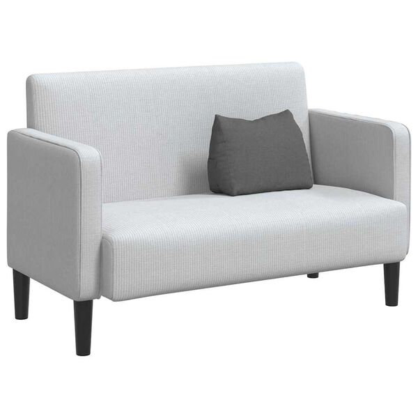 vidaXL Atpakaļ spilvens Tum&scaron;i pelēks 45 x 20 x 35 cm audums