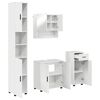 vidaXL Vannas istabas mēbeļu komplekts ar atvilktni ar durvīm 4 pcs