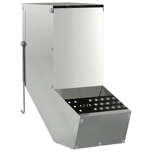 vidaXL Tru&scaron;u barotājs Sudraba 12,5 x 26 x 28,5 cm Cinkots tērauds