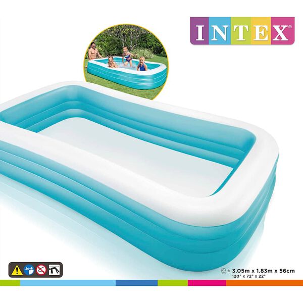 Intex baseins Swim Center Family Pool, 305x183x56 cm