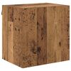 vidaXL TV sienas skapītis Vecs koks 40,5x30x40cm Inženierijas koks
