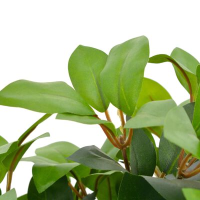 vidaXL mākslīgais augs, lauru koks ar podiņu, zaļš, 40 cm