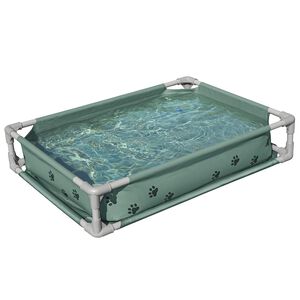 Bestway Virsgaismas mājdzīvnieku spēļu baseins Zaļa 102 x 74 x 20 cm