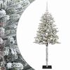 vidaXL Mākslīgā Ziemassvētku eglīte ar rotājumiem 120 cm 150 LED