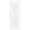 vidaXL augstais skapītis, balts, 34,5x34x180 cm, inženierijas koks