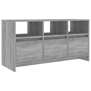 vidaXL TV skapītis, pelēcīga ozola krāsa, 102x37,5x52,5 cm