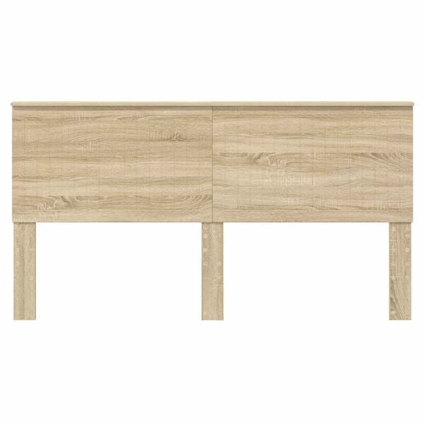 vidaXL Galvgalis ar galvas klāju Sonoma ozols 180 cm Inženierijas koks