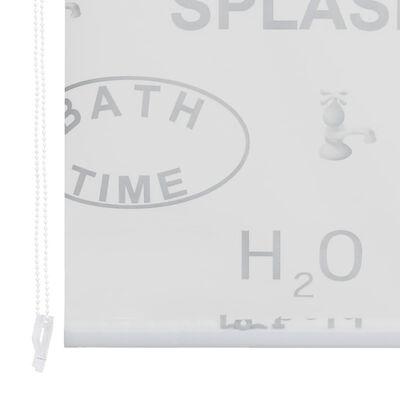 vidaXL rullo žalūzija dušai, 120x240 cm, Splash