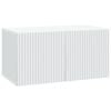 vidaXL Sienā piestiprināms TV skapis Balts 59,5 x 31 x 30 cm