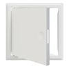 vidaXL Pieejas panelis Balts 33 x 33 x 3 cm Tērauds