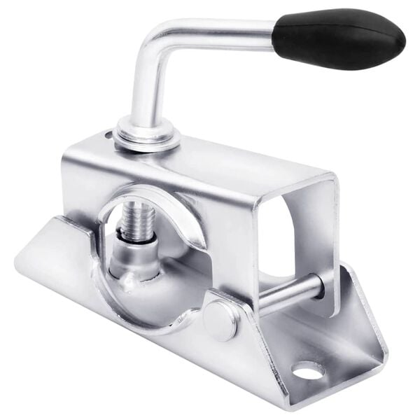 vidaXL riteņu skava, 13,5x6,5x14 cm, cinkots tērauds