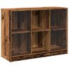 vidaXL kumode, veca koka, 102x37x75,5 cm, konstruēts koks