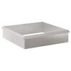 vidaXL Gliemežu sētas 8 gab. 100 x 3,5 x 25 cm Nerūsējo&scaron;s tērauds