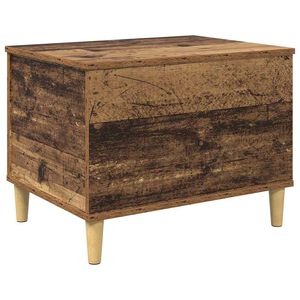 vidaXL Nakts skapītis Vecs koks 60 x 44,5 x 45 cm Inženierijas koks