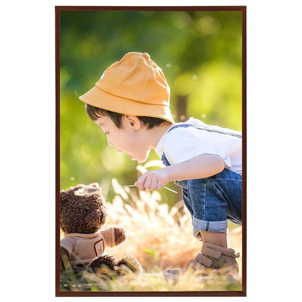 vidaXL foto rāmji, 5 gb., sienai, galdam, bronzas krāsā, 59,4x84cm,MDF