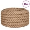 vidaXL džutas virve, 10 m, 50 mm