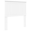 vidaXL Galvgalis ar galvas klāju Balts 90 cm Inženierijas koks