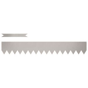 vidaXL Zāliena Apmale 10 pcs Brūna 100 x 0.05 x 20 cm