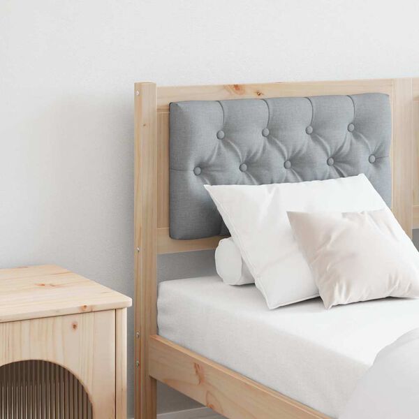 vidaXL Galvgalis Cits Brūna un gai&scaron;i pelēka 150 cm Priedes masīvkoks