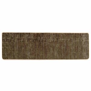 vidaXL Paklāja ceļ&scaron; MARSA Meža zaļa 50 x 150 cm Poliesters un PVC