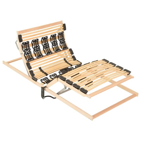 vidaXL elektriskas gultas redeles, regulējamas, 80x200 cm