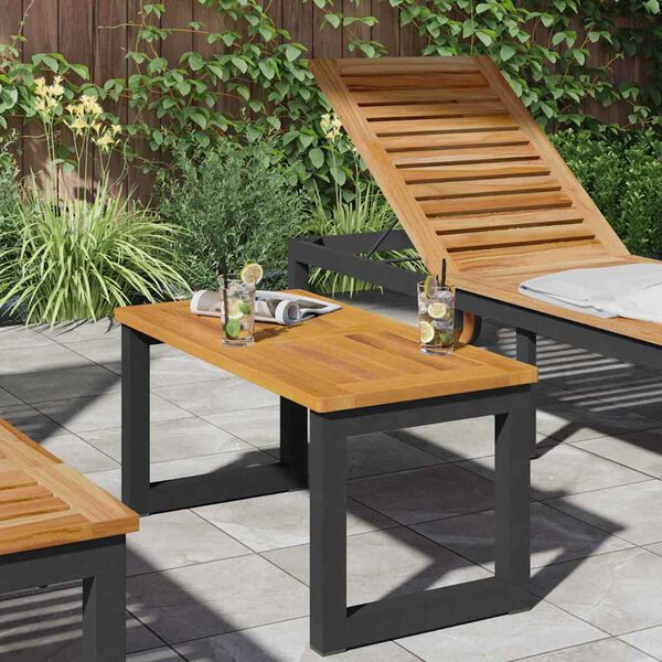 vidaXL Galda virsma Brūna 80 x 40 x 2 cm Cietā akācijas koks