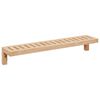 vidaXL Sienas piekārtu plauktu Dabiska 62 x 10 x 12,5 cm