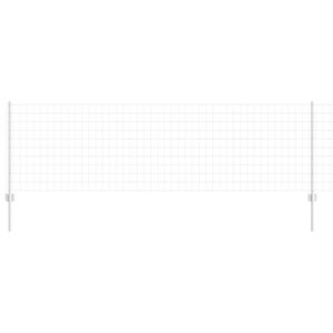 vidaXL Žogs ar stabu Sudraba