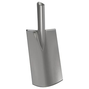 vidaXL Lāpstas Galva Sudraba 43 x 17 cm