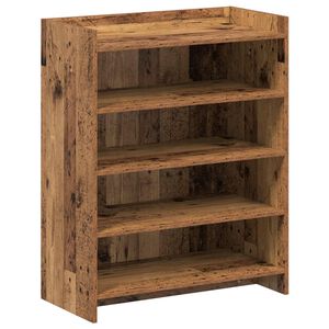vidaXL Apavu skapis Vecs koks 73,5 x 36 x 92 cm Inženierijas koks