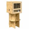 vidaXL Terārijs Brūna 40 x 40 x 90 cm OSB